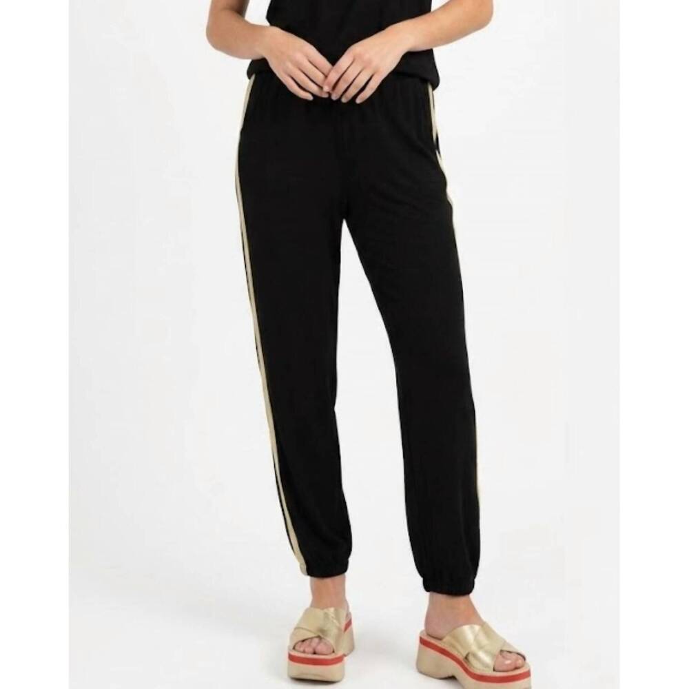 NEW LAYERZ CLOTHING twinkle shimmer pants in black